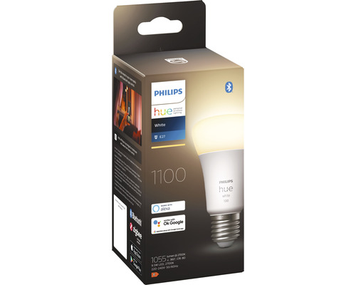 Bec LED Philips Hue White E27 în ambalaj