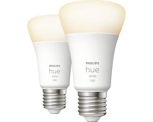 Două becuri Philips Hue White 1100