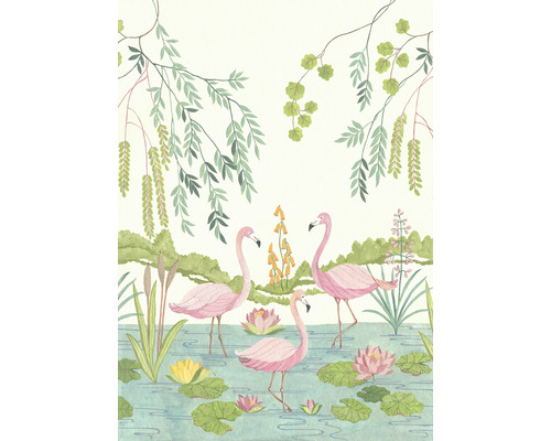 Fototapet vlies IAX4-0044 Into Adventure Flamingo Vibes 200x280 cm