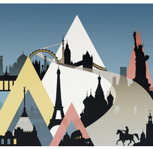 Fototapet vlies IAX6-0025 Into Adventure Sightseeing 300x280 cm