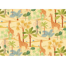 Fototapet vlies IAX8-0039 Into Adventure Giraffe Crew 400x280 cm