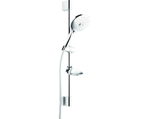 Bară de duș cu duș de mână și suport pentru săpun