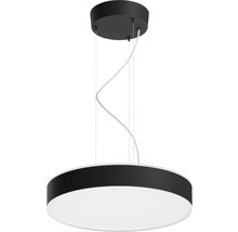 Lumină suspendată rotundă cu iluminare indirectă pentru interior
