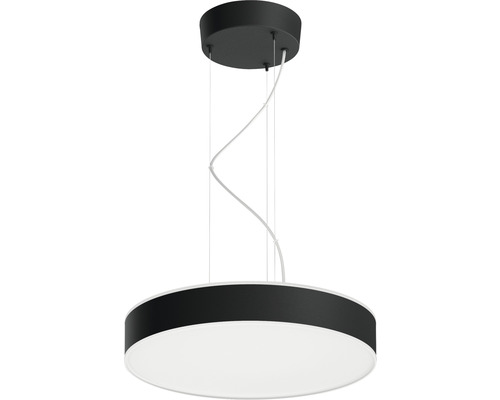 Lumină suspendată rotundă cu iluminare indirectă pentru interior