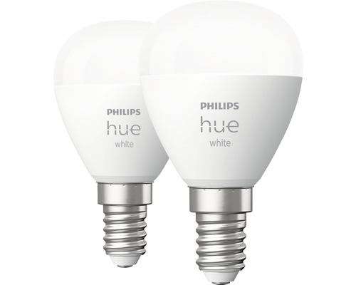 Două becuri Philips Hue White E14