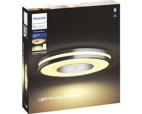 Ambalajul plafonierei Philips Hue White Ambiance Being