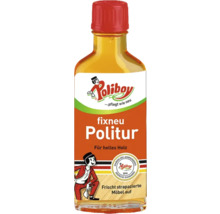 Poliboy lustru pentru mobilă pentru lemn deschis la culoare într-o sticlă de sticlă