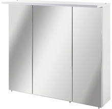 Dulap cu oglindă, cu trei uși și raft