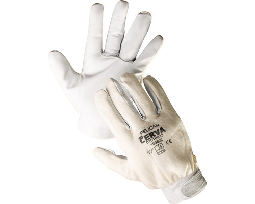 Doi mănuși de lucru din piele