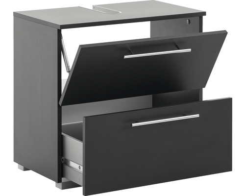 Dulap inferior pentru lavoar cu două sertare și o ușă