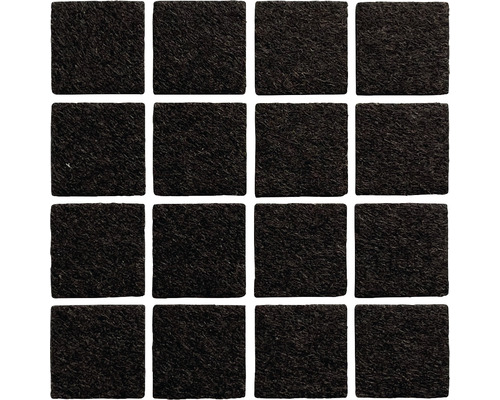 Protecție pâslă autoadeziva pentru mobilă, rectangulară, maro, 22x22mm, set 16 bucăți Protecție pâslă autoadeziva pentru mobilă, rectangulară, maro, 22x22mm, set 16 bucăți