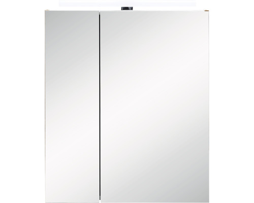 Dulap cu oglindă și iluminare