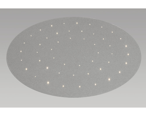 Plafonier oval cu efect de cer înstelat