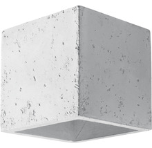 Aplică perete interior sus/jos Quad G9 max. 1x40W, gri beton-thumb-1