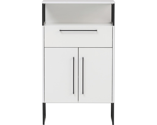 Dulap inferior de lavabo cu sertar și două uși