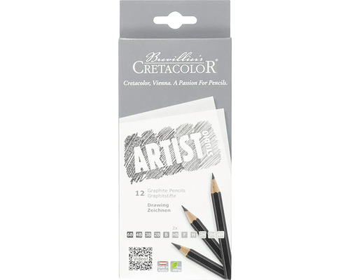 Set 12 creioane grafit Artist Studio