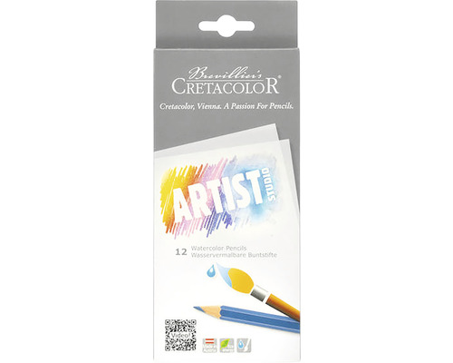 Set 12 creioane colorate Artist Studio