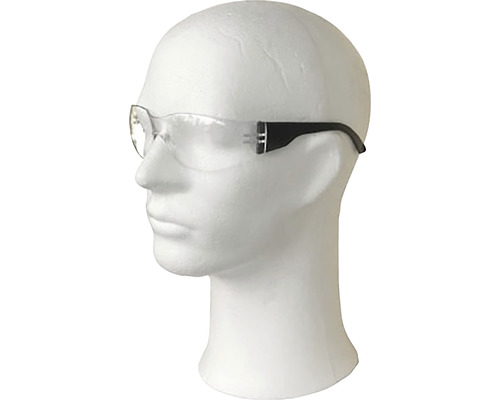 Ochelari de protecție pe un cap de polistiren