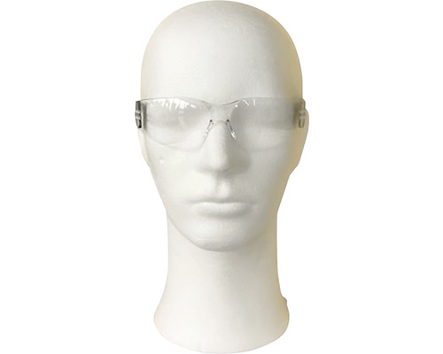 Ochelari de protecție pe cap de polistiren