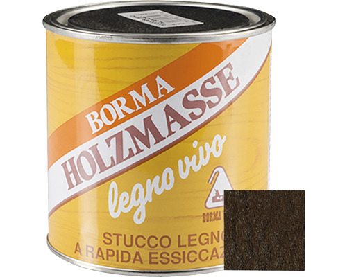 Chit pentru lemn Holzmasse nuc închis 250 ml Cutie chit de lemn