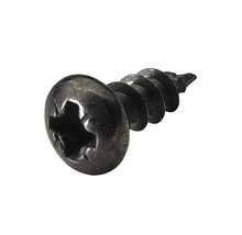 Holșuruburi universale cu cap bombat cruce Hettich 3,5x9 mm oțel vopsit negru, 40 bucăți