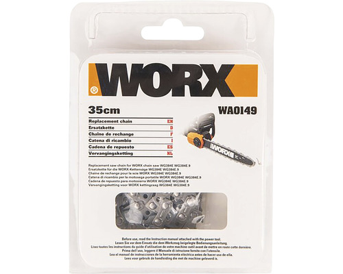 Lanțul de schimb WORX WA0149 de 35 centimetri pentru motoferăstrău