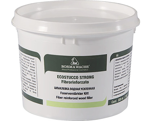 Borma Wachs chit pentru lemn, ranforsat cu fibre, recipient de 500 ml