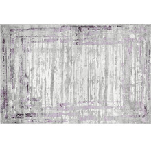 Covor gri cu model abstract
