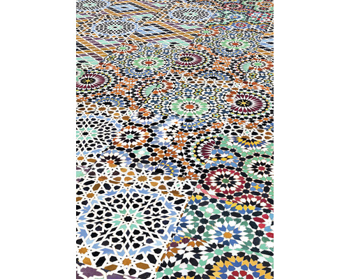 Podea cu plăci de mozaic în diverse modele