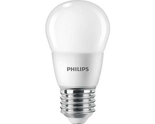 Bec LED Philips E27 7W 806 lumeni, glob mat G48, lumină neutră