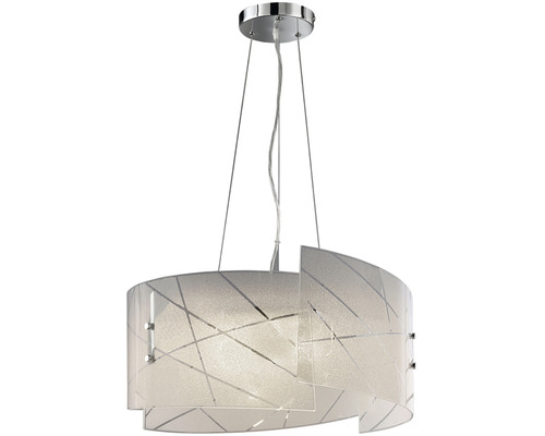 Lumină suspendată cu model geometric