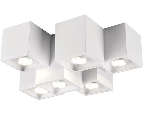 Lumină de plafon cu șapte lămpi