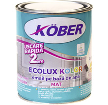 Email mat pe bază de apă Ecolux Kolor Köber gri antracit RAL 7016 2,5 l-thumb-1