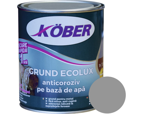 Grund anticoroziv pe bază de apă Ecolux Köber gri 2,5 l-0