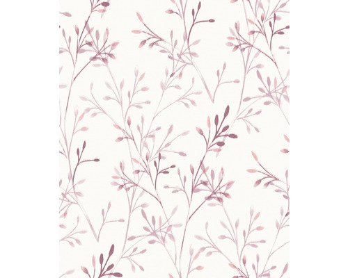 Tapet vlies A48801 Phoenix model crenguțe roz 10,05x0,53 m Tapet cu model floral