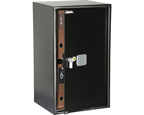 Seif deschis cu încuietoare numerică