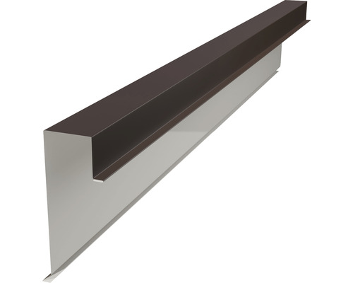 Cornier margine PRECIT pentru tablă prefălțuită Click 0,5x150x2000 mm RAL 8017 Cornier margine PRECIT pentru tablă prefălțuită Click 0,5x150x2000 mm RAL 8017