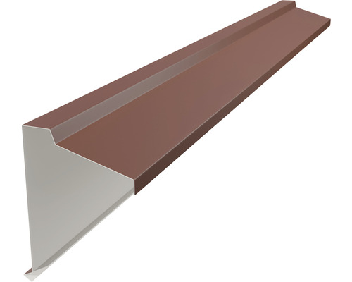 Fronton tip coamă PRECIT pentru tablă prefălțuită Click 0,5x320x2000 mm RAL 3009 Fronton tip coamă PRECIT pentru tablă prefălțuită Click 0,5x320x2000 mm RAL 3009