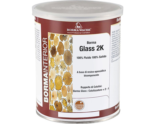 Kit rășină epoxidică Glass 2K Borma 1,4 kg