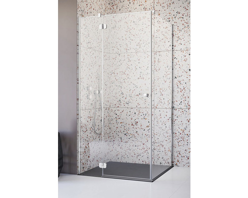 Cabină de duș rectangulară Radaway Torrenta KDJ 80x100x195 cm sticlă transparentă profil crom stânga Cabină de duș rectangulară Radaway Torrenta KDJ 80x100x195 cm sticlă transparentă profil crom stânga