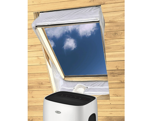 Element de etanșare fereastră acoperiș / mansardă BECOOL max. 2m, pentru aparat portabil de aer condiționat
