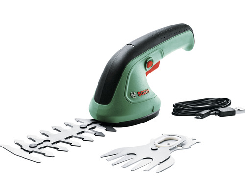 Foarfecă pe bază de acumulator pentru arbuşti Bosch Easy Shear 3,6 V, acumulator și încărcător incluse