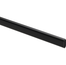Bară pentru umerașe Hettich 1000x30x15 mm, negru
