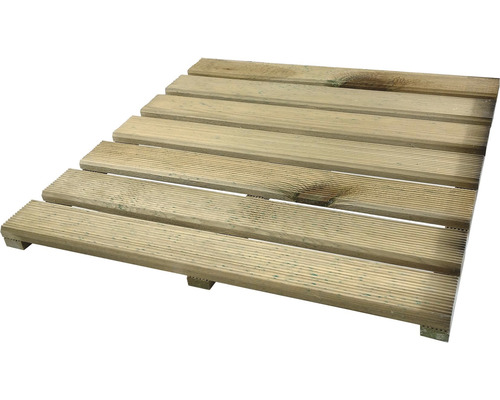 Placă de pardoseală din lemn pentru exterior