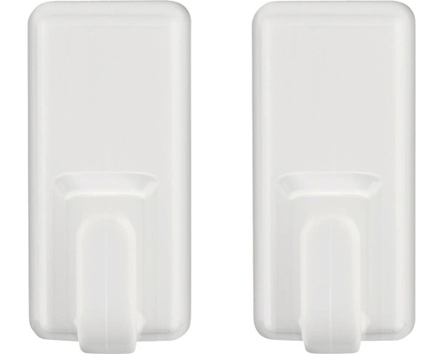 Două cârlige autoadezive pentru montaj pe perete