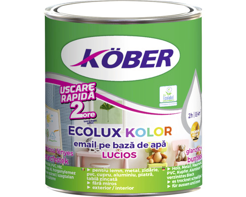 Vopsea pe bază de apă Köber Ecolux Kolor în cutie