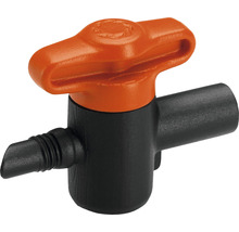 Robinet 3/16" Gardena 13231-20, plastic negru