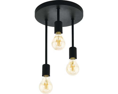 Lumină de plafon cu trei becuri