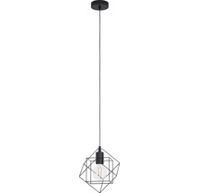 Lumină suspendată cu abajur geometric și sursă de lumină