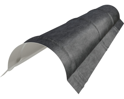 Coamă nervurată PRECIT pentru țiglă metalică 0,5x312x2000 mm metal gray